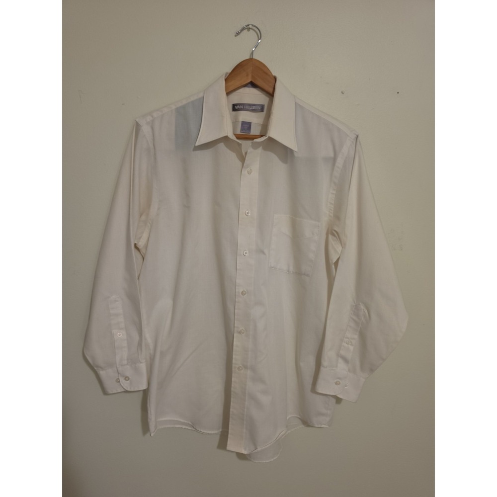 Van Heusen Mens Wrinkle Free Shirt Size 16